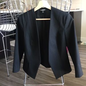 Black express blazer